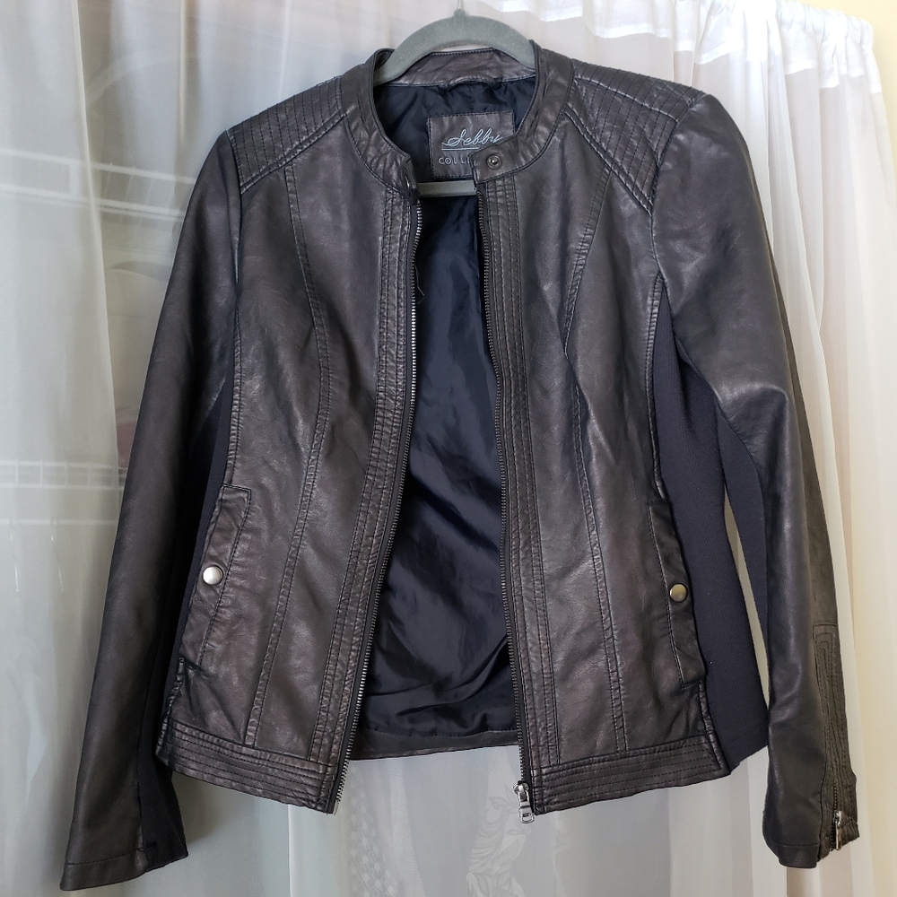Faux Leather Jacket